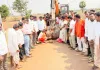 బందారం టు దర్గా బీటీ రోడ్డుకు శంకుస్థాపన 