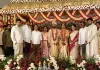 వధూవరులను ఆశీర్వదించిన చిగిరింత నరసింహారెడ్డి