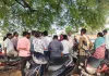 కళ్లాల్లో పేరుకుపోయిన వరి ధాన్యం