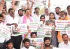 పెట్రోల్, డిజిల్ ధరల పెరుగుదలపై ఎల్బీనగర్ చౌరస్తాలో బిఆర్ఎస్ నిరసన జ్వాల