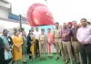 సికింద్రాబాద్‌లో భారీ హెల్మెట్ శిల్పం ప్రారంభం