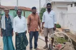 స్వంత ఖర్చులతో బోరు మోటార్ అందజేసిన వార్డ్ మెంబర్ ఏయ్య భాస్కర్
