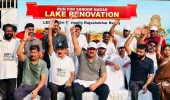'రన్ ఫర్ రెనోవేషన్ ఆఫ్ లేక్' నినాదంతో 