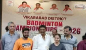 రాష్ట్ర స్థాయి బ్యాడ్మింటన్ పోటీలకు లక్ష్య సంహిత, నీరజ్ కుమార్ ఎంపిక!