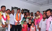 కాంగ్రెస్ పార్టీ ప్రభుత్వంలోనే సొంతింటి కలకు సాకారం: ఎమ్మెల్యే బుయ్యని మనోహర్ రెడ్డి