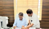తాండూరు మున్సిపల్ నూతన కమిషనర్‌గా పి. రాకేష్ రెడ్డి బాధ్యతల స్వీకరణ