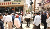 *నగరంలో ‘హైడ్రా’ కమిషనర్ క్షేత్రస్థాయి పరిశీలన