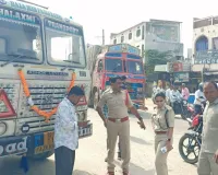 డస్ట్ తరలిస్తున్న టిప్పర్ సీజ్.