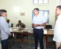 చిన్న మల్లారెడ్డి గ్రామ పంచాయితి కార్యాలయంలో నామినేషన్స్  