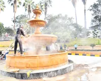 జీహెచ్ఎంసీ హెడ్ ఆఫీస్ చేపట్టిన సుందరీకరణ పనులు దాదాపు పూర్తి..  