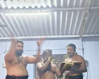 అంగరంగవైభవంగా అయ్యప్పస్వామి మహా పడిపూజ