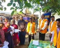 లయన్స్ క్లబ్ ఆధ్వర్యంలో దోమ తెరలు పంపిణీ 