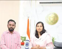 కలెక్టర్ ను కలిసిన జర్నలిస్ట్ యూనియన్ అధ్యక్షుడు బండారు  యాదగిరి