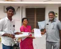 జీరో బిల్ లబ్ధిదారులకు ప్రభుత్వ అభినందన పత్రాలు పంపిణీ