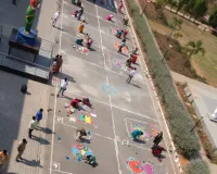 టీఎన్జీవోస్ కామారెడ్డి జిల్లా శాఖ ఆధ్వర్యంలో సమీకృత జిల్లా కార్యాలయ సముదాయంలో సంక్రాంతి ముగ్గుల కార్యక్రమం