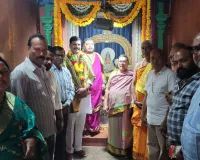 ​శ్రీ త్రిశక్తి దేవాలయంలో వైభవంగా 12వ వార్షికోత్సవం..