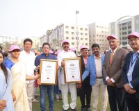 ​క్యాన్సర్‌ రహిత సమాజమే లక్ష్యం: టీకేఆర్‌ విద్యా సంస్థల్లో ప్రపంచ రికార్డు