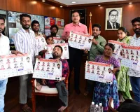 హైడ్రా క‌మిష‌న‌ర్‌ను క‌లిసిన వ‌రంగ‌ల్ దివ్యాంగులు*