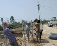 అమీన్‌పూర్‌లో ఆక్రమణల ‘హైడ్రా’ కట్టడి