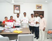 శ్రీ పండుగ సాయన్న విగ్రహ ప్రతిష్టకు మంత్రి వాకిటి శ్రీహరికి ఆహ్వానం