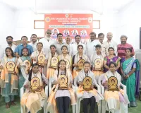 పదవ తరగతి ప్రతిభావంతులకు సన్మానం