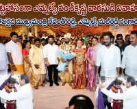 అట్టహాసంగా ఎమ్మెల్యే వంశీకృష్ణ వారసుడి వివాహం