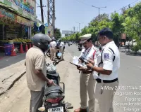 మల్కాజ్‌గిరిలో పార్కింగ్‌ సెగ: ఒక్కరోజే 2,727 కేసులు!