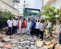 ఎల్బీనగర్‌ పాత గ్రామంలో సీసీ రోడ్ల పనులకు శ్రీకారం