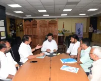 జలమండలి ఎండి అశోక్ రెడ్డితో ఎమ్మెల్యే దేవిరెడ్డి సుధీర్ రెడ్డి భేటీ