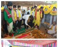 గ్రామ దేవాలయాల అభివృద్ధికి వంగ రాజేశ్వర్ రెడ్డి చేయూత
