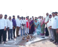 గుమ్మడిదల మున్సిపాలిటీలో 15 కోట్ల రూపాయల అభివృద్ధి పనులకు శంకుస్థాపన చేసిన ఎమ్మెల్యే జిఎంఆర్ 