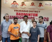 రాష్ట్ర స్థాయి బ్యాడ్మింటన్ పోటీలకు లక్ష్య సంహిత, నీరజ్ కుమార్ ఎంపిక!
