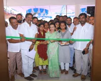 మెగా జాబ్ మేళాను ప్రారంభించిన ట్రస్ట్ ఛైర్మెన్&ఫౌండర్ ఝాన్సీరెడ్డి.