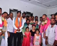 కాంగ్రెస్ పార్టీ ప్రభుత్వంలోనే సొంతింటి కలకు సాకారం: ఎమ్మెల్యే బుయ్యని మనోహర్ రెడ్డి