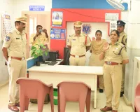 కీసర పోలీస్ స్టేషన్‌ను తనిఖీ చేసిన మల్కాజ్‌గిరి సీపీ