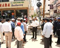 *నగరంలో ‘హైడ్రా’ కమిషనర్ క్షేత్రస్థాయి పరిశీలన