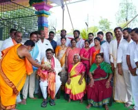 సొంత నిధులతో దేవాలయాలు..
