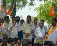 ఎల్బీనగర్‌లో తాగునీటి ఎద్దడిపై బీ.జే.పీ సమరభేరి