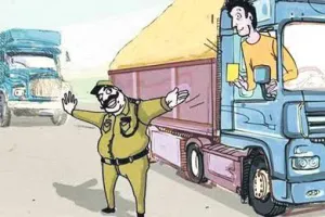 అక్రమంగా ఇసుక తరలిస్తున్న వ్యక్తి రిమాండ్.