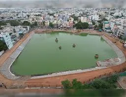 బతుకమ్మ ఉత్సవాలకు బతుకమ్మ కుంట సిద్ధం..