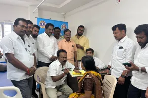 లయన్స్ క్లబ్ ఆధ్వర్యంలో కంటి ఆపరేషన్ శిబిరం విజయవంతం.