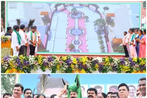 మేడారంలో అభివృద్ధి పనులను ప్రారంభించిన సీఎం రేవంత్ రెడ్డి