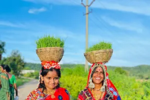 కుబీర్ మండలంలోని రంజిని తాండలో ఘనంగా తీజ్ పండుగ.. 