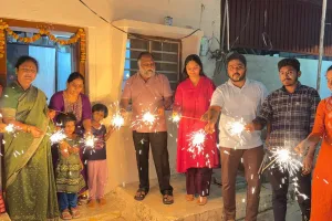 జగ్గారెడ్డి ఇంట్లో  దీపావళి పర్వదిన వేడుకలు