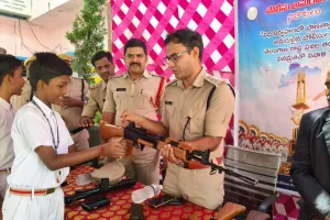 పోలీస్ ఫ్లాగ్ డే వారోత్సవాల్లో భాగంగా నిర్మల్ రూరల్ పోలీస్ స్టేషన్‌ ఆవరణలో ఘనంగా ఓపెన్ హౌస్ కార్యక్రమం