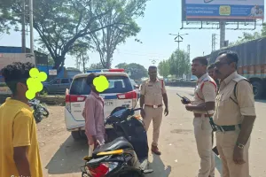 జిల్లా ఎస్పీ డా.జి.జానకి షర్మిల  ఆదేశాల మేరకు మైనర్ డ్రైవింగ్‌పై ప్రత్యేక కఠిన తనిఖీలు*