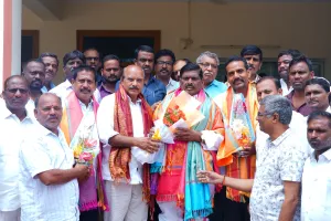 ఎమ్మెల్యే జిఎంఆర్ కు కృతజ్ఞతలు తెలిపిన పెన్నార్ బిఆర్టియు నాయకులు..