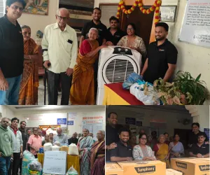 వృద్ధాశ్రమానికి 'అర్గానో' ఆసరా